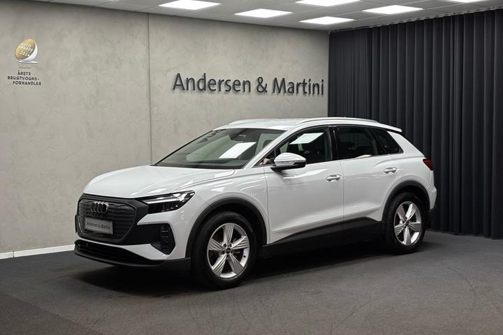 Hvid Audi Q4 fra 2022