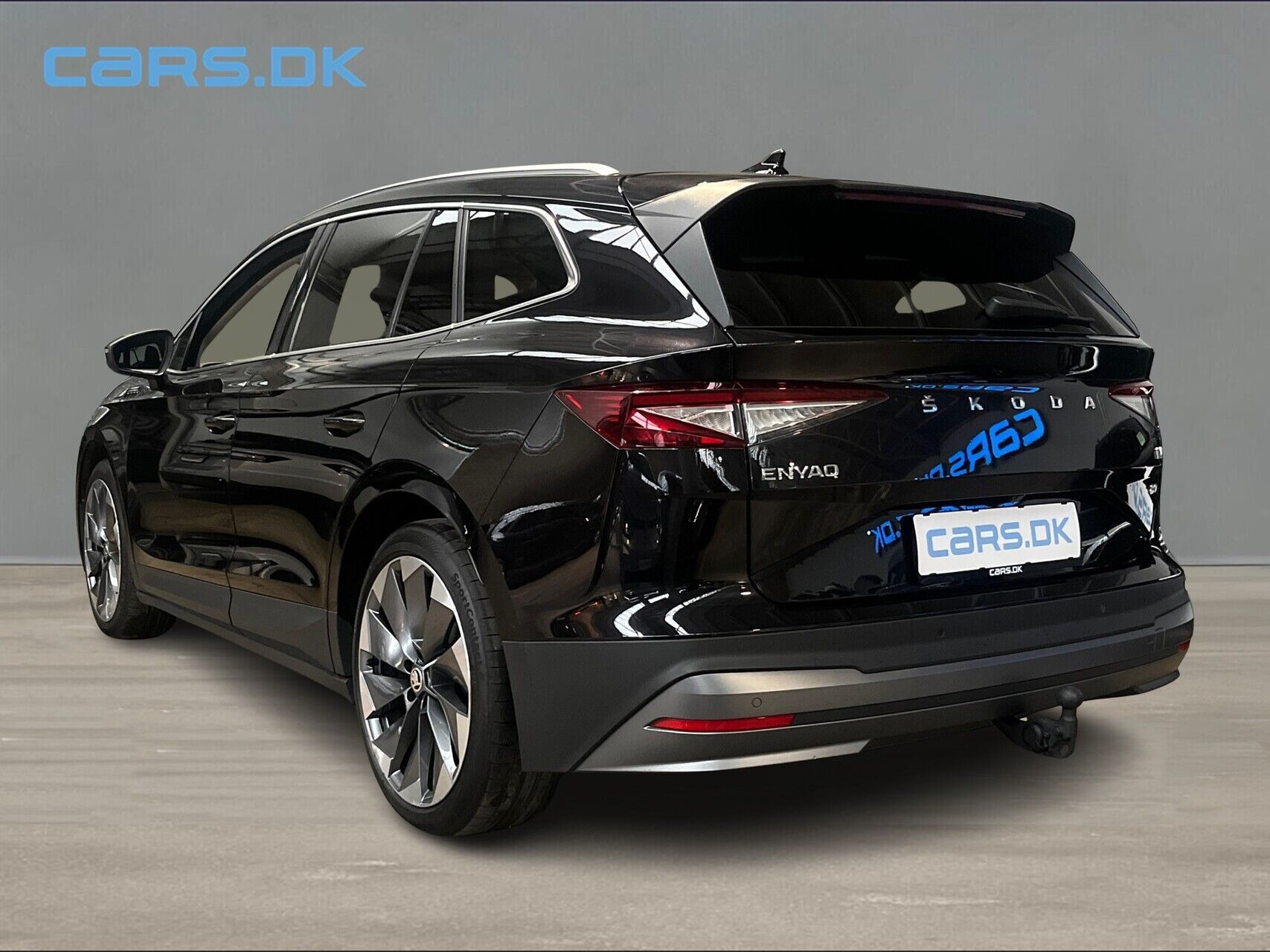 Sort Skoda Enyaq fra 2021