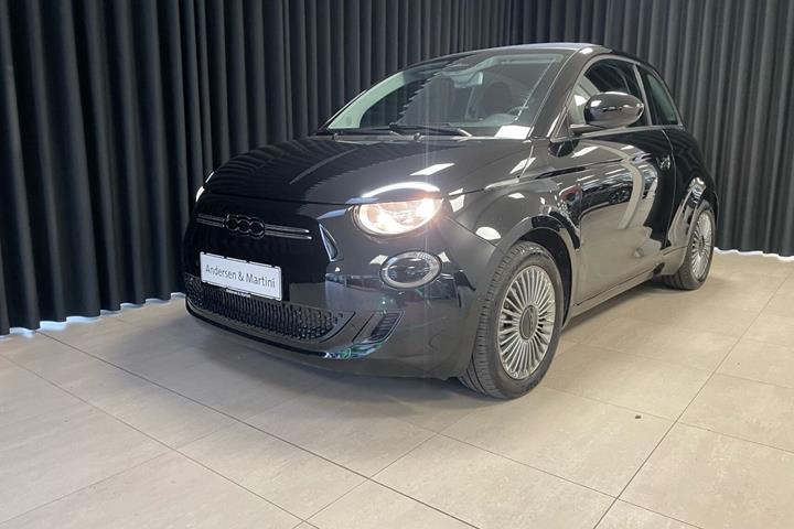 Sort Fiat 500e fra 2023