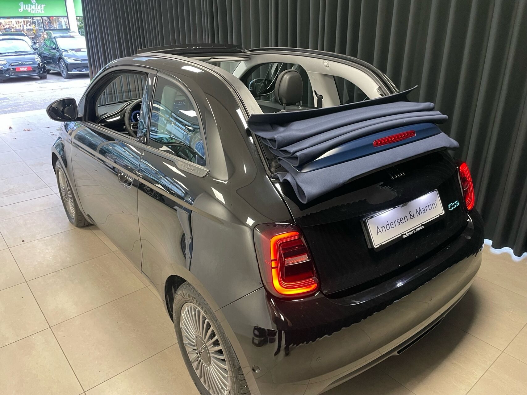 Sort Fiat 500e fra 2023