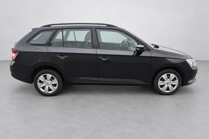 Sort Skoda Fabia fra 2016