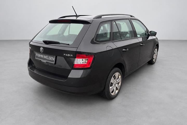 Sort Skoda Fabia fra 2016