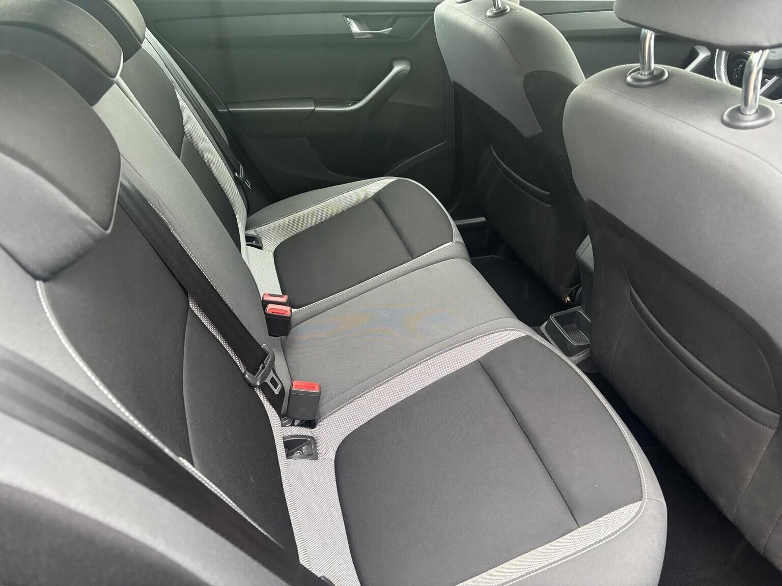 Sort Skoda Fabia fra 2016
