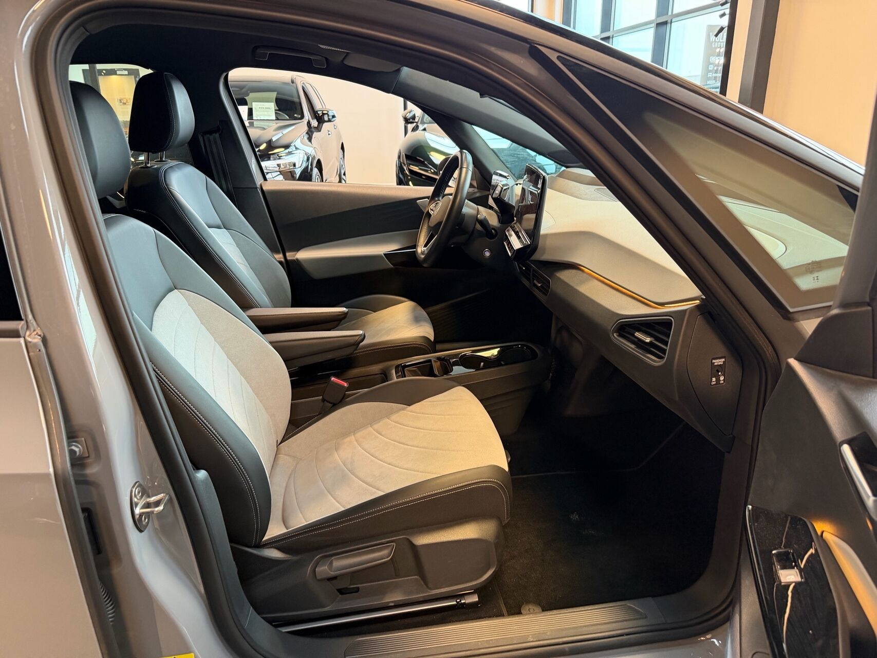 Grå VW ID.3 fra 2023