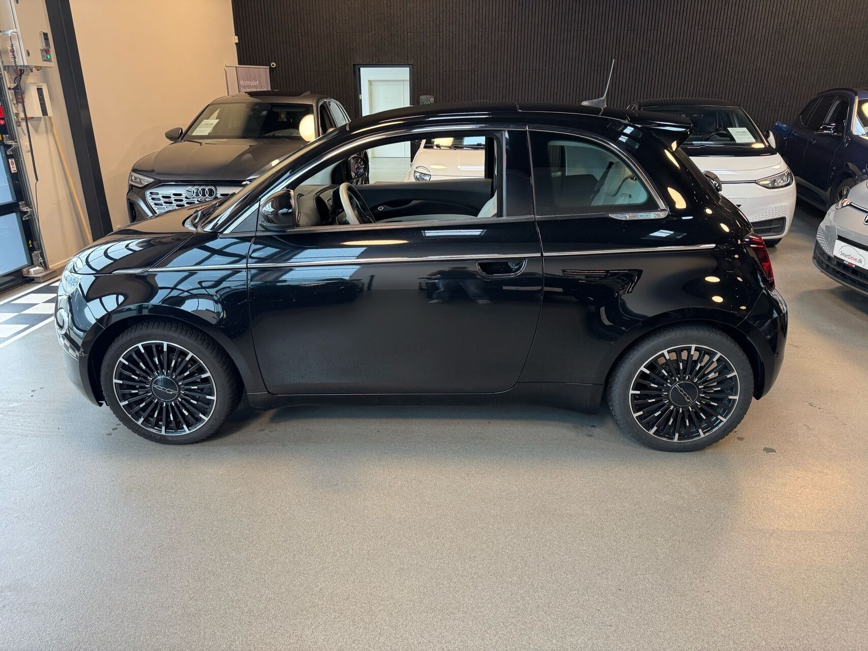 Sort Fiat 500e fra 2021