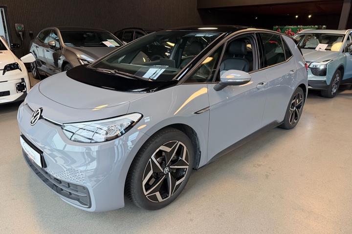 Grå VW ID.3 fra 2023
