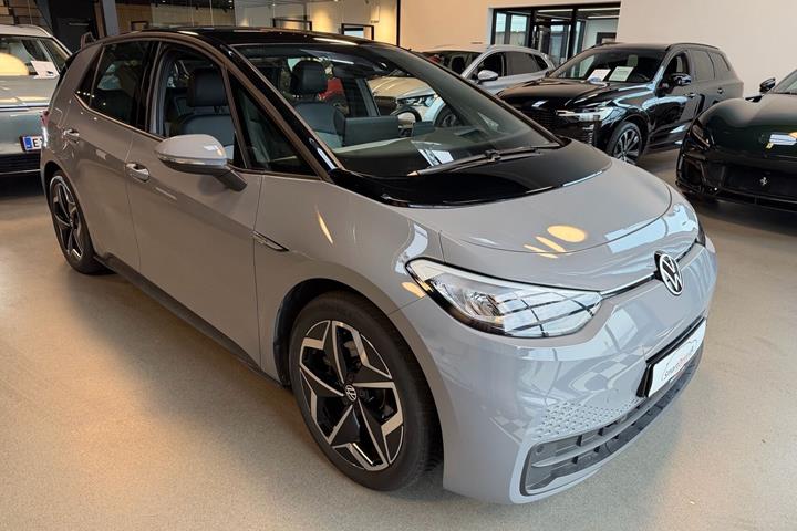 Grå VW ID.3 fra 2023