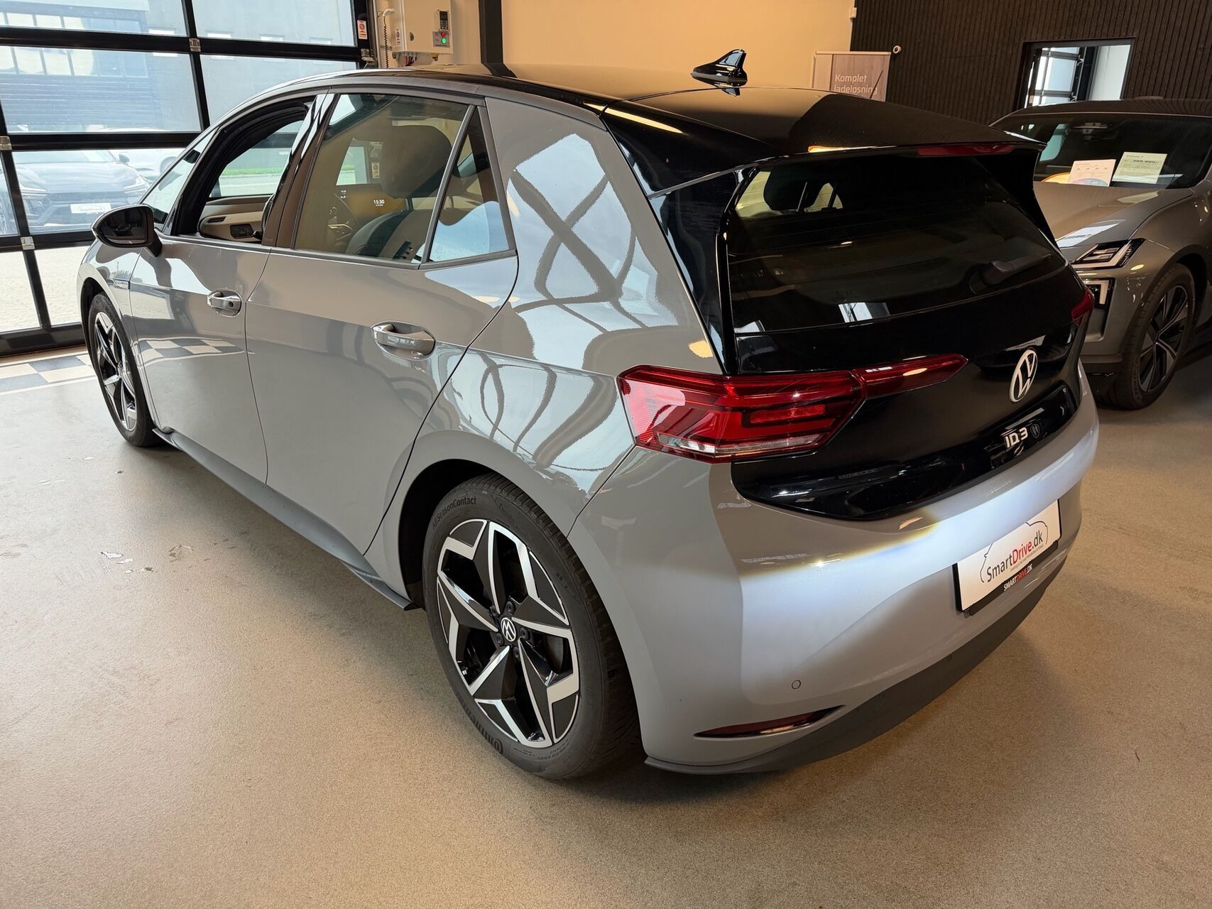 Grå VW ID.3 fra 2023