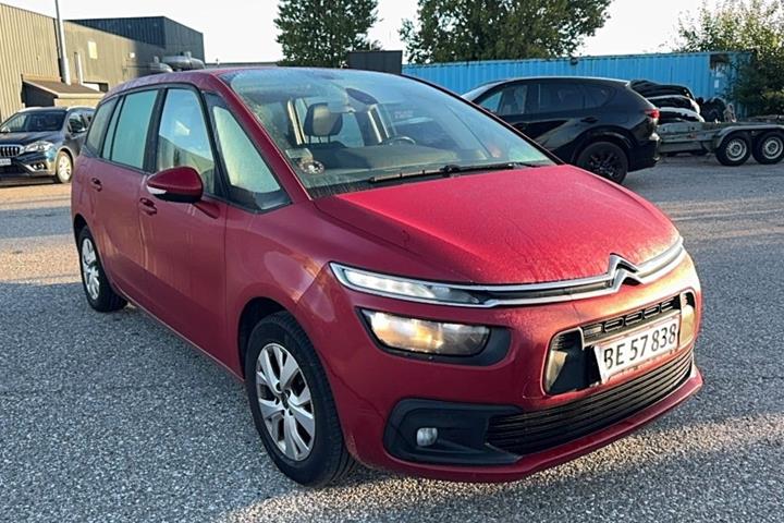 Rød Citroën Grand C4 Picasso fra 2017