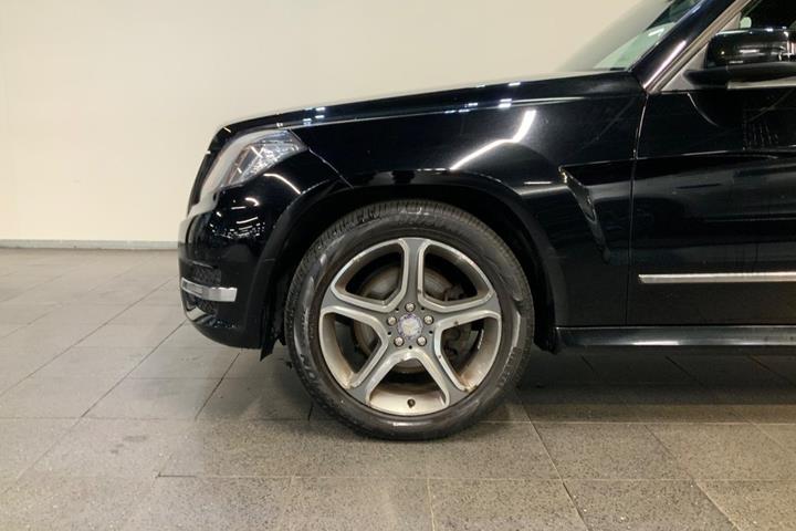 Sort Mercedes GLK220 fra 2014