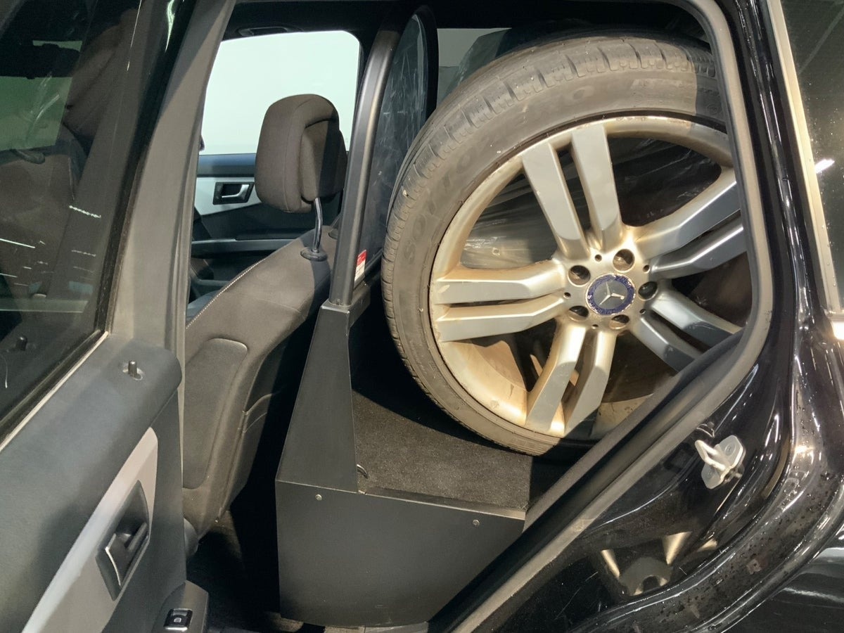 Sort Mercedes GLK220 fra 2014