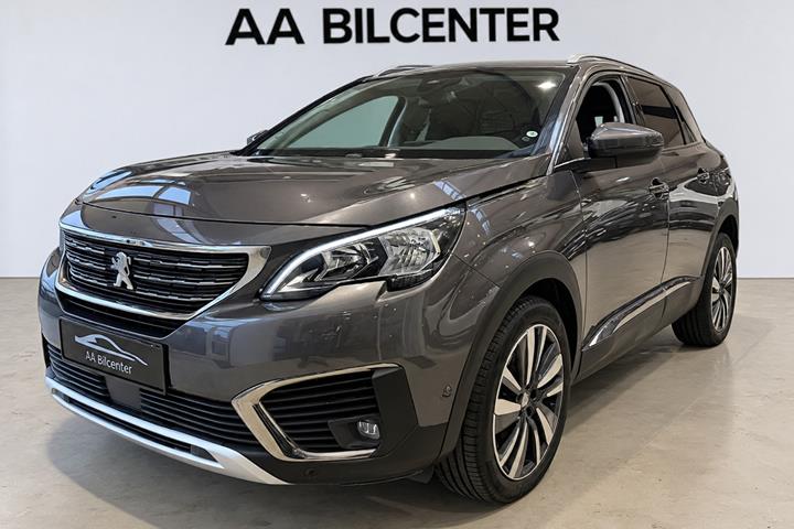 Grå Peugeot 5008 fra 2017