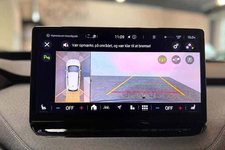 Sort Skoda Enyaq fra 2023