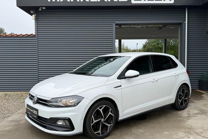 Hvid VW Polo fra 2019