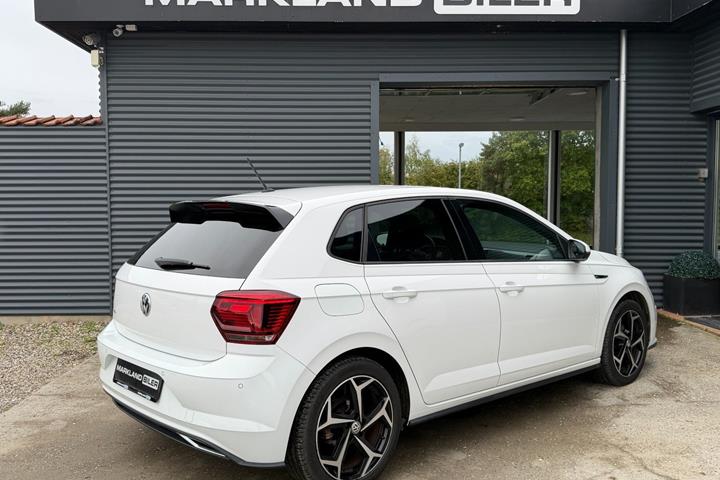 Hvid VW Polo fra 2019