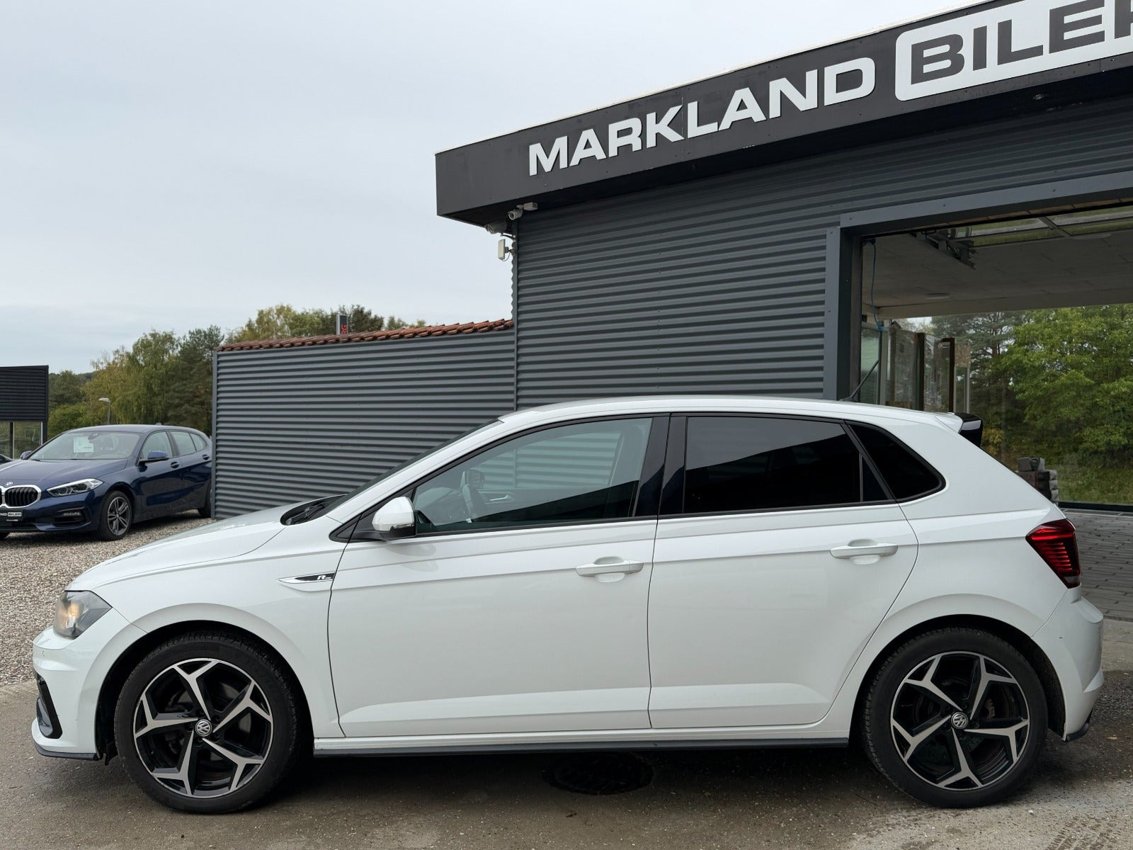 Hvid VW Polo fra 2019