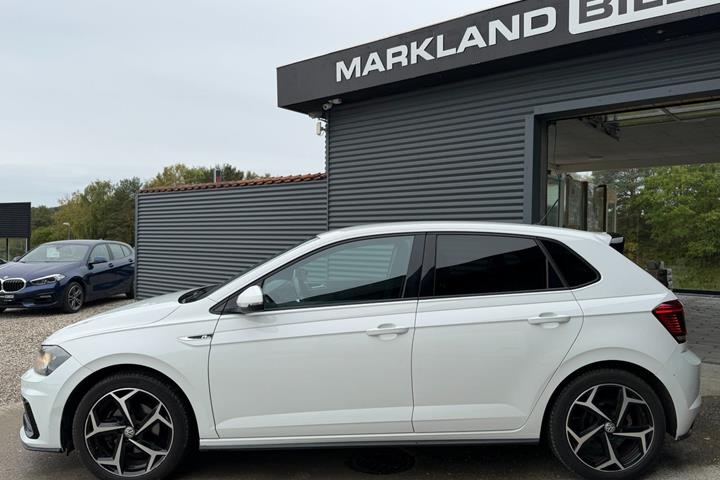 Hvid VW Polo fra 2019