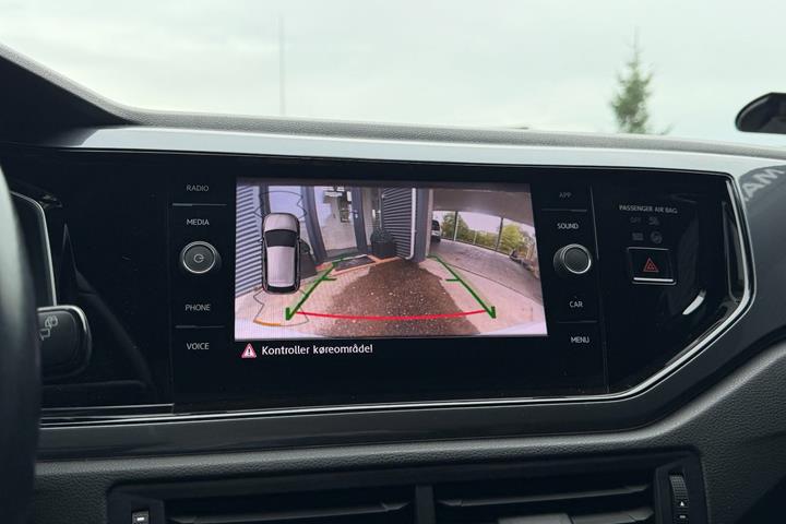 Hvid VW Polo fra 2019