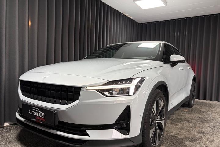 Hvid Polestar 2 fra 2023
