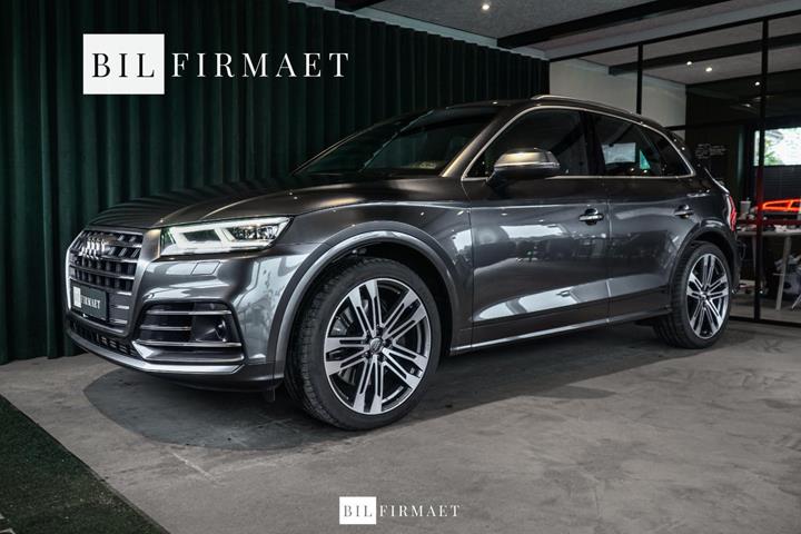Grå Audi SQ5 fra 2021