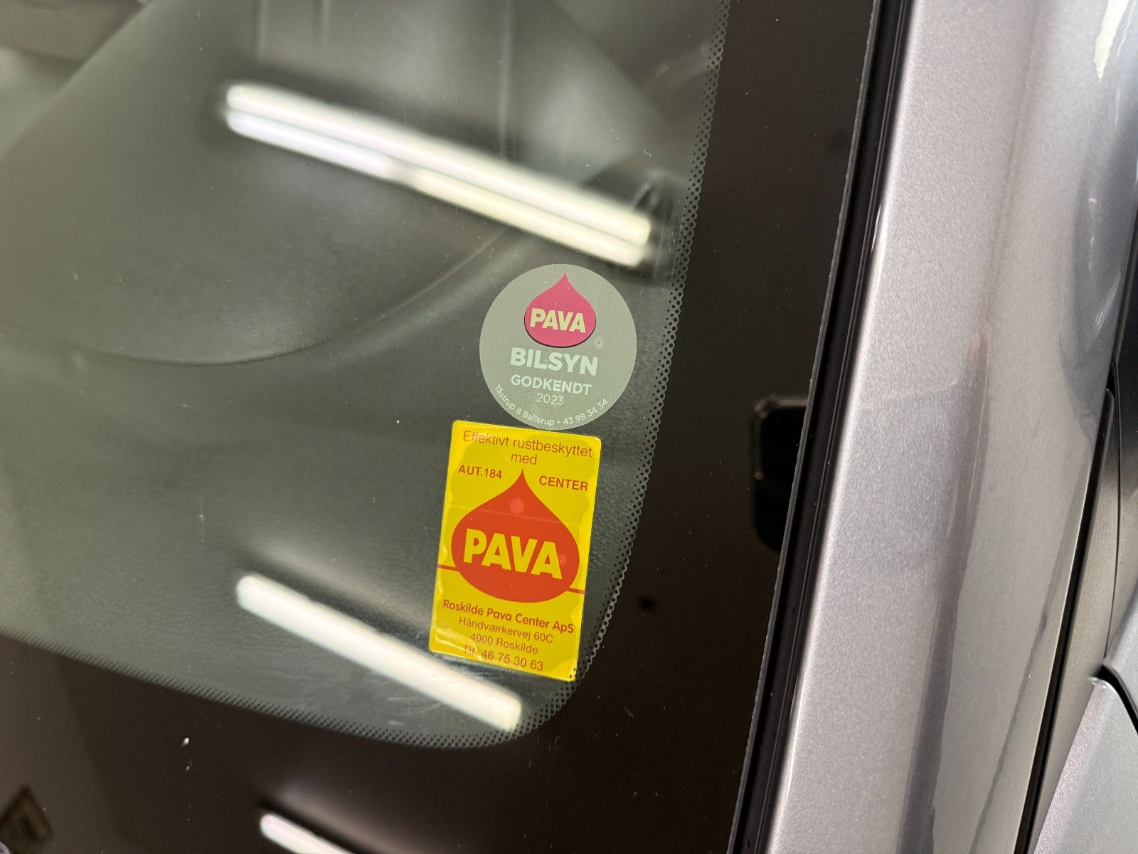 Blå Hyundai Kona fra 2020