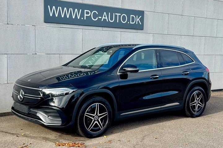 Sort Mercedes EQA350 fra 2022