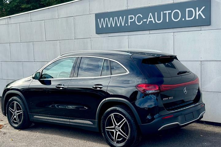 Sort Mercedes EQA350 fra 2022