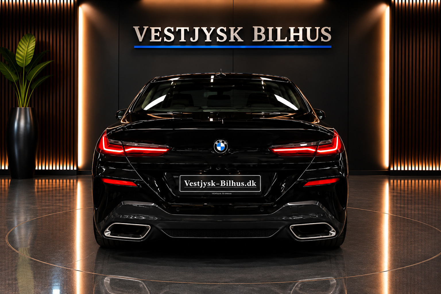 Sort BMW 840d fra 2019