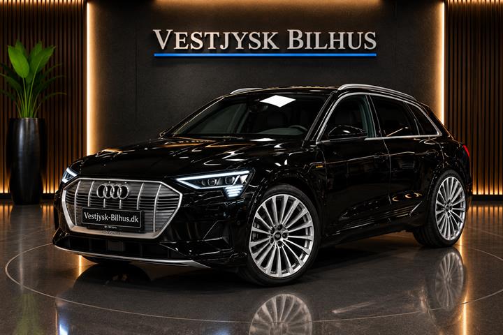 Sort Audi e-tron fra 2022