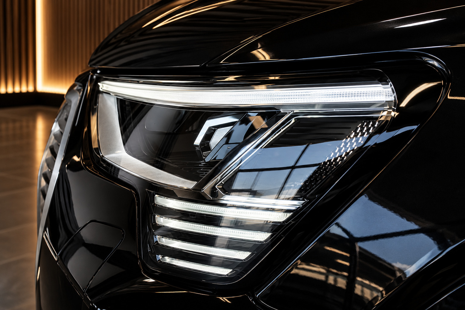 Sort Audi e-tron fra 2022