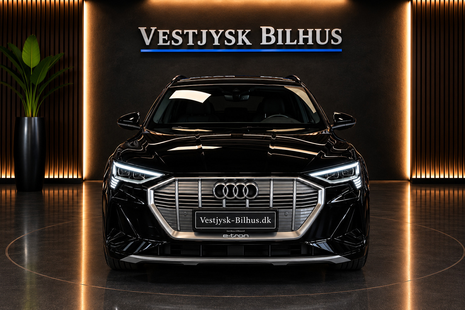 Sort Audi e-tron fra 2022