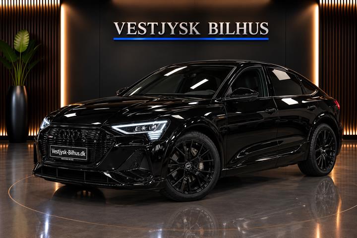 Sort Audi e-tron fra 2022