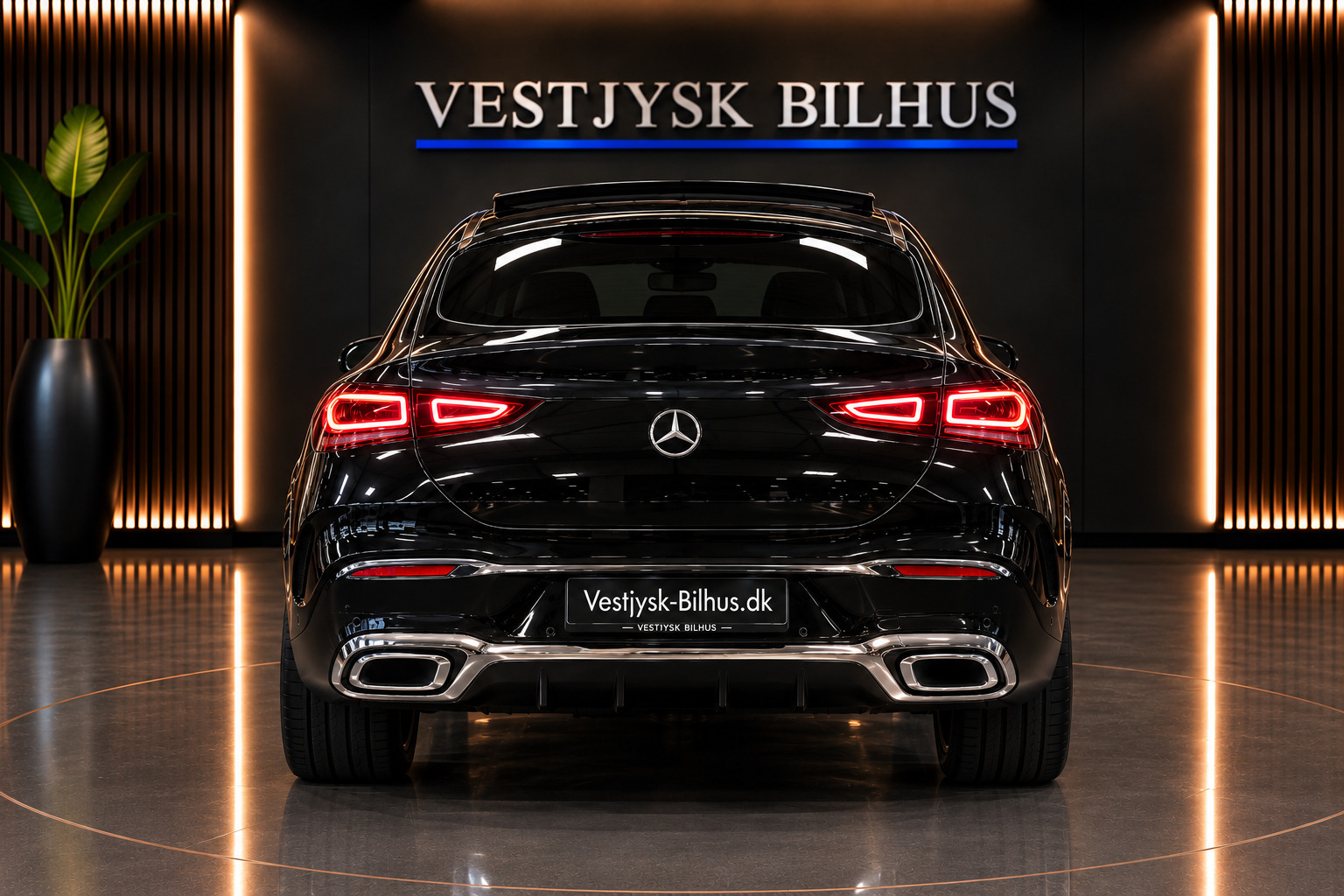 Sort Mercedes GLE350 de fra 2022