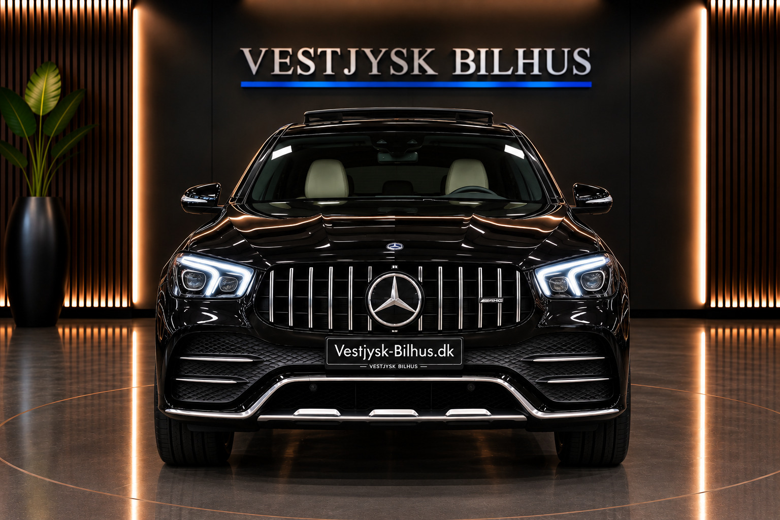 Sort Mercedes GLE350 de fra 2022