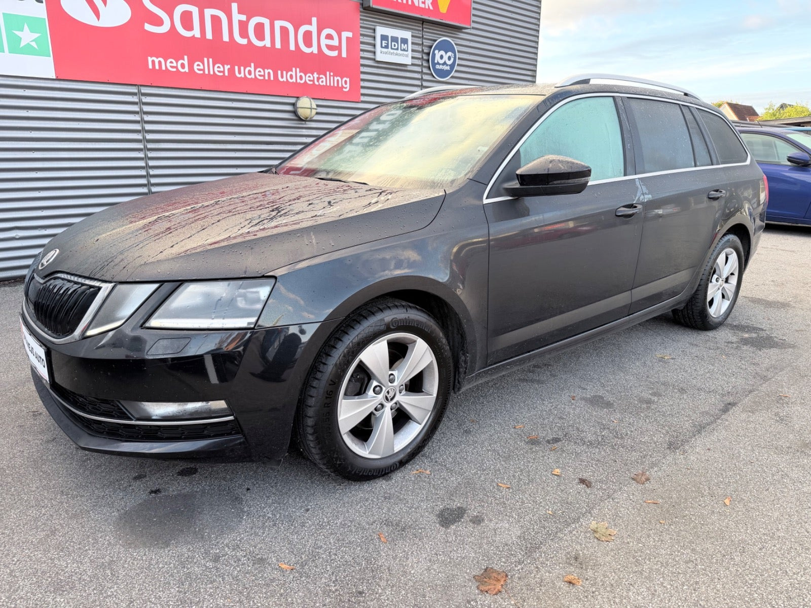 Sort Skoda Octavia fra 2018