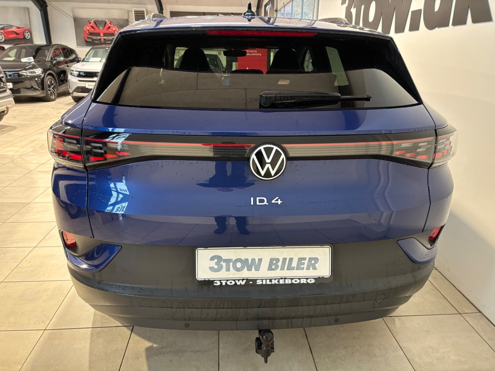Blå VW ID.4 fra 2023