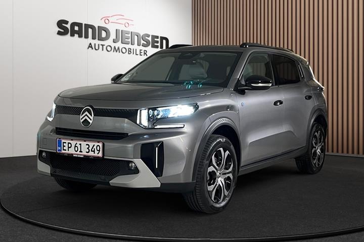 Grå Citroën e-C3 Aircross fra 2025 set udefra