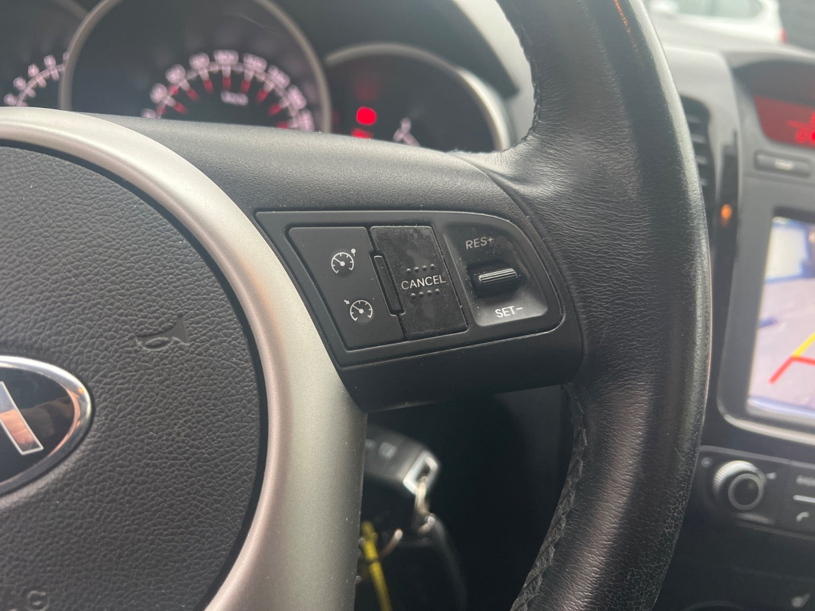 Sort Kia Venga fra 2016