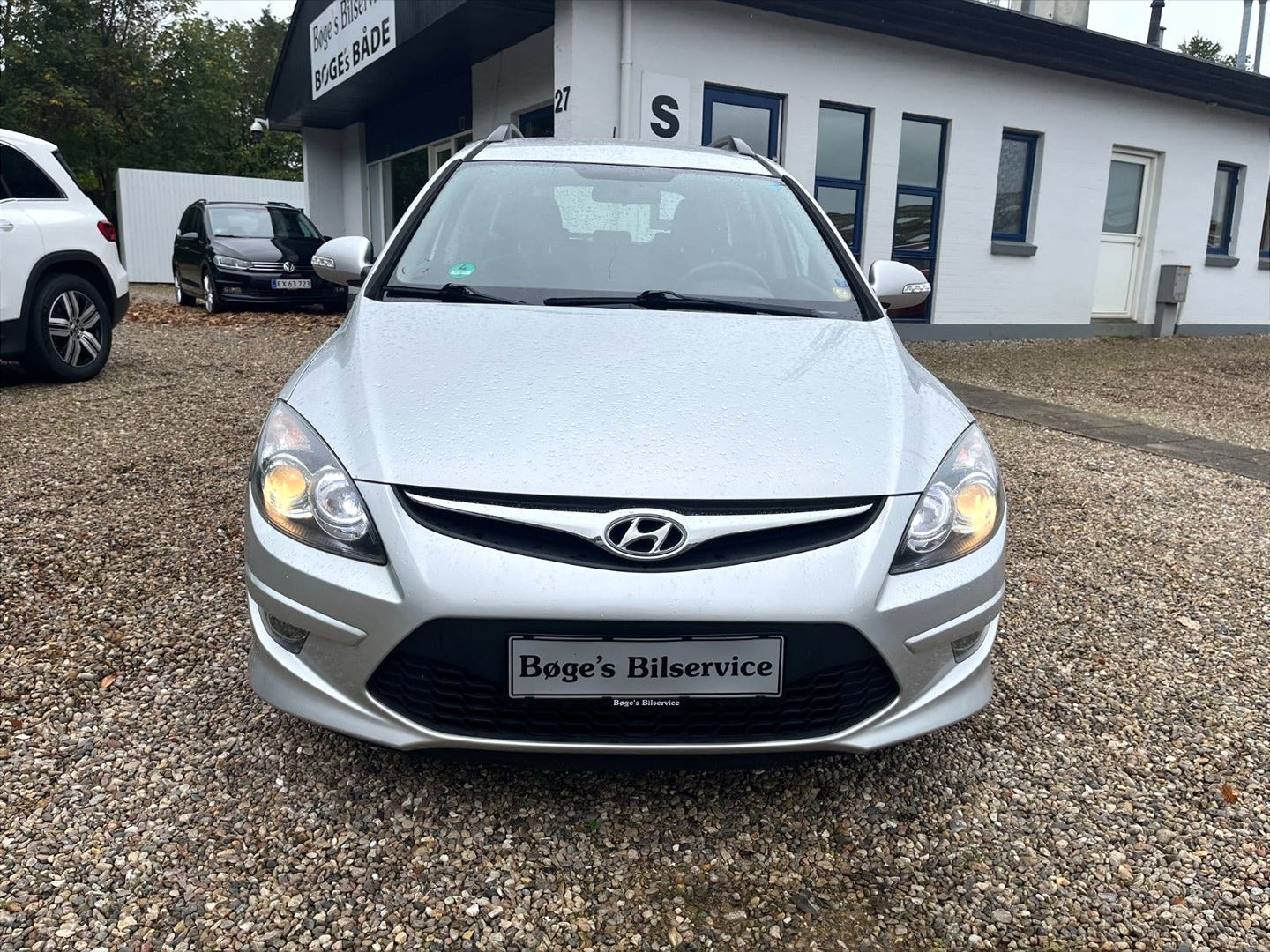 Sølv Hyundai i30 fra 2012