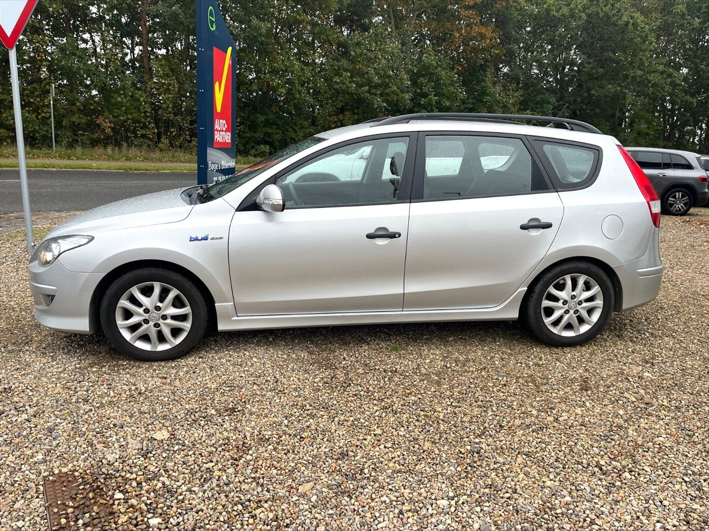 Sølv Hyundai i30 fra 2012
