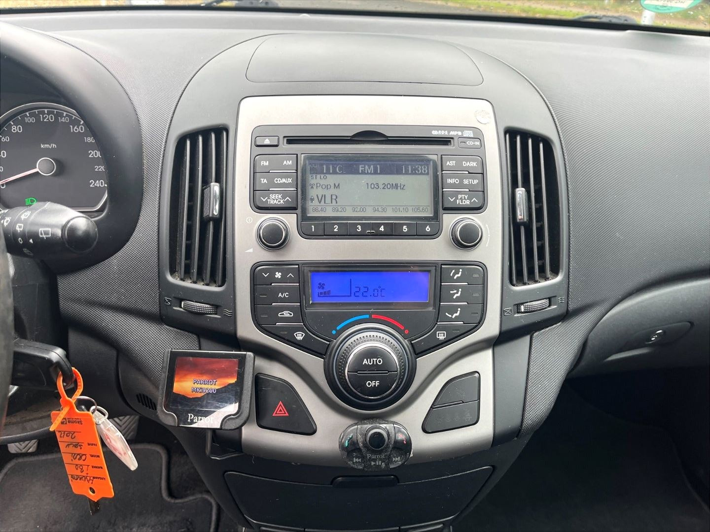 Sølv Hyundai i30 fra 2012