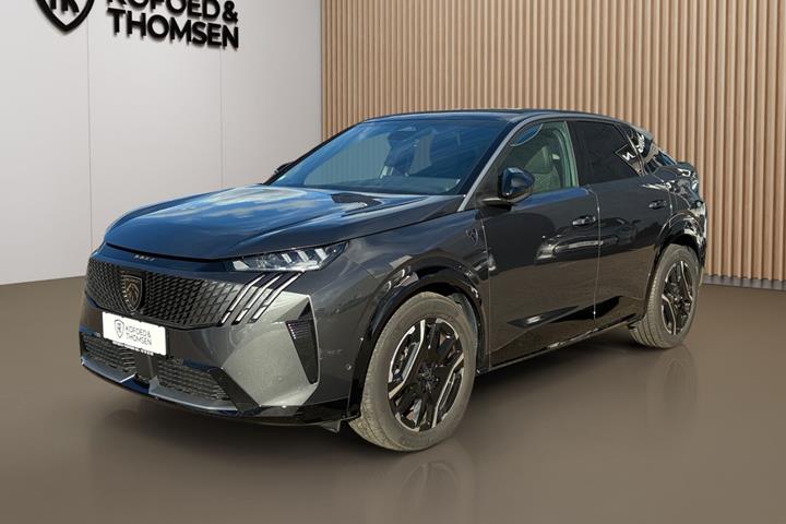 Grå Peugeot e-3008 fra 2025