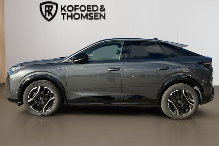 Grå Peugeot e-3008 fra 2025