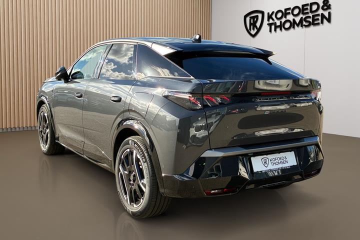 Grå Peugeot e-3008 fra 2025