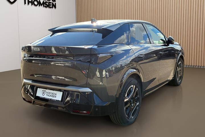 Grå Peugeot e-3008 fra 2025