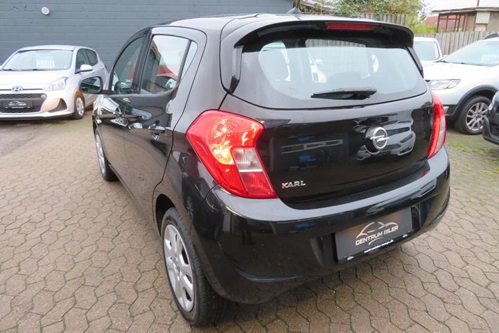 Sort Opel Karl fra 2017