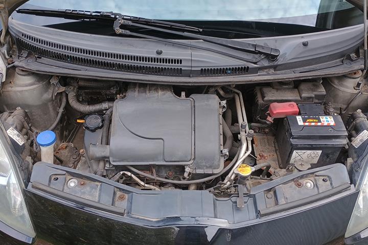 Sort Toyota Aygo fra 2011