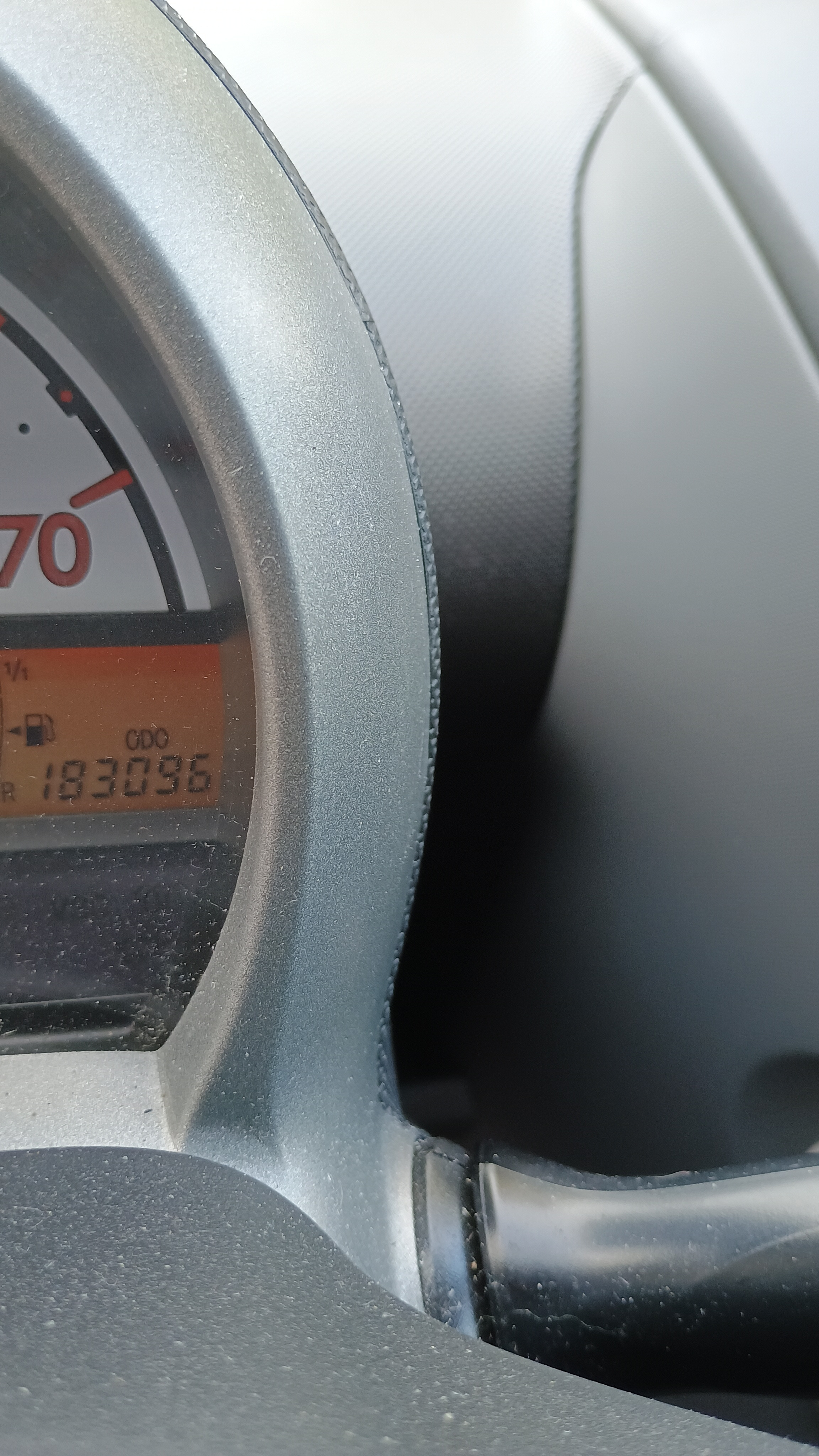 Sort Toyota Aygo fra 2011