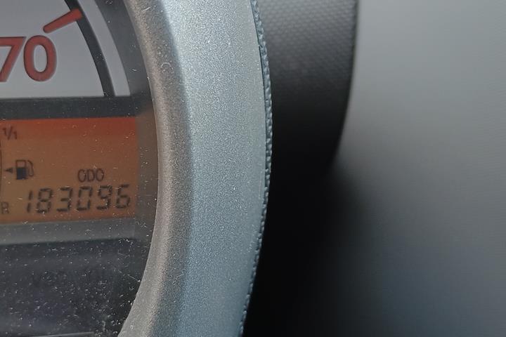 Sort Toyota Aygo fra 2011