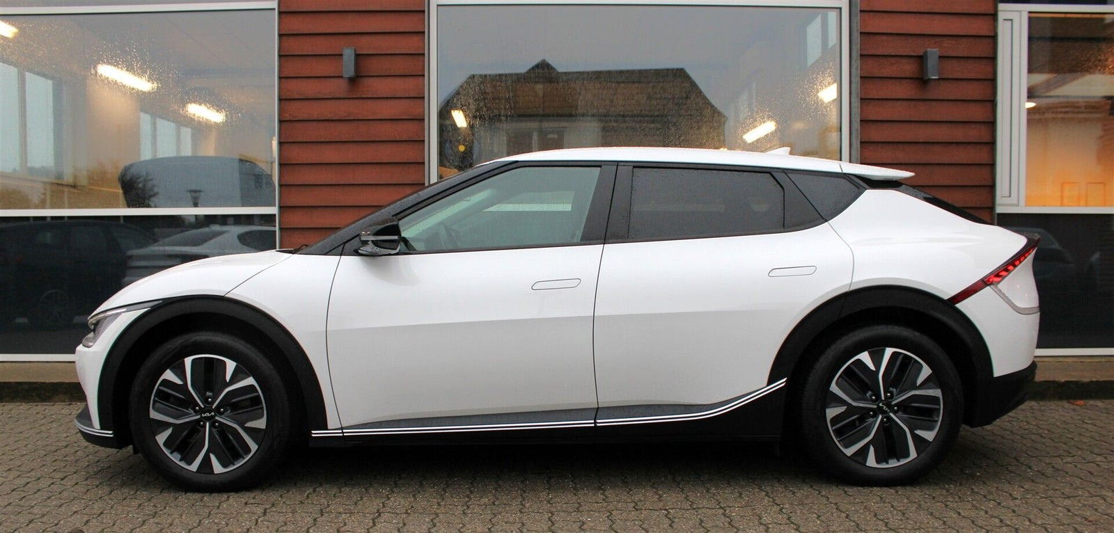 Hvid Kia EV6 fra 2022